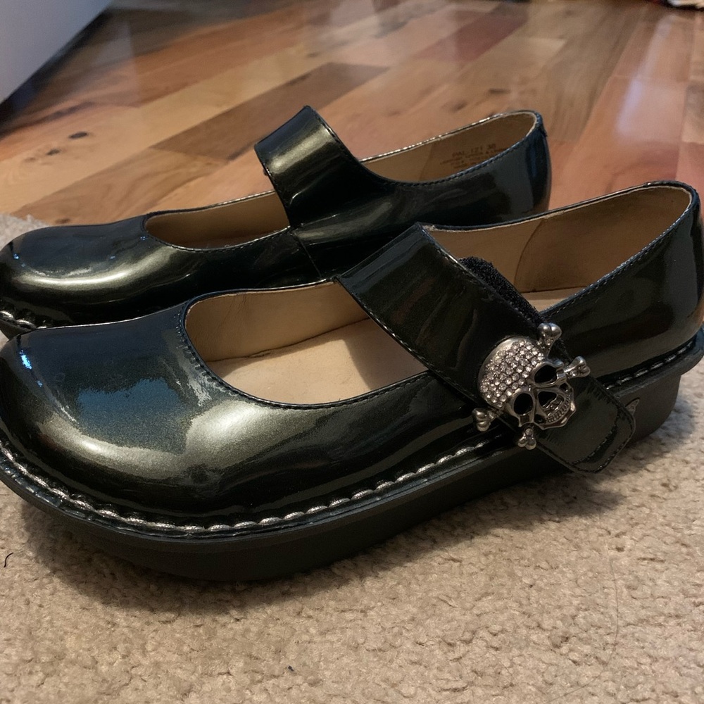 Algeria skull Mary Jane shoes